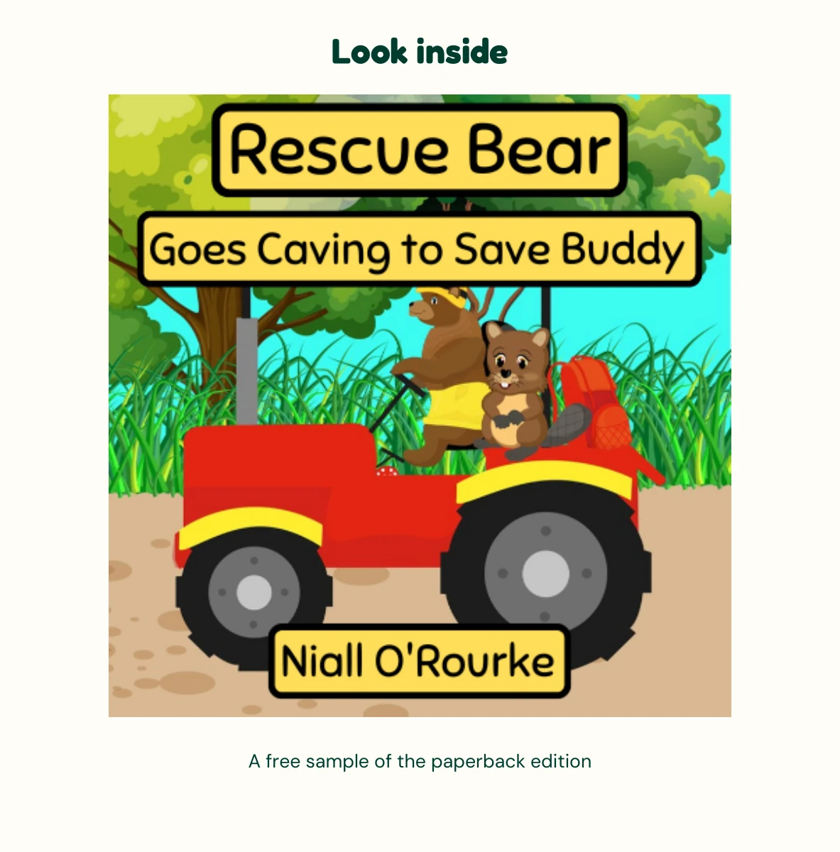 Preview page 1 of 8: Rescue Bear Goes Caving To Save Buddy