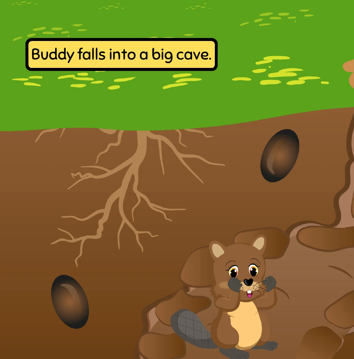 Preview page 5 of 8: Rescue Bear Goes Caving To Save Buddy