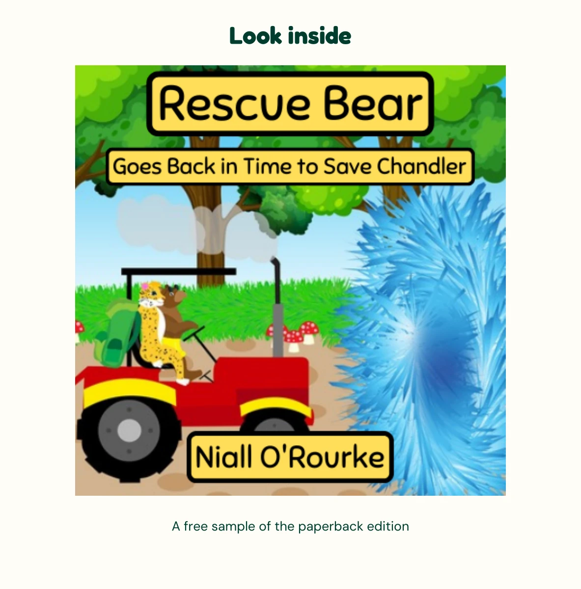Preview page 1 of 8: Rescue Bear Goes Back in Time to Save Chandler