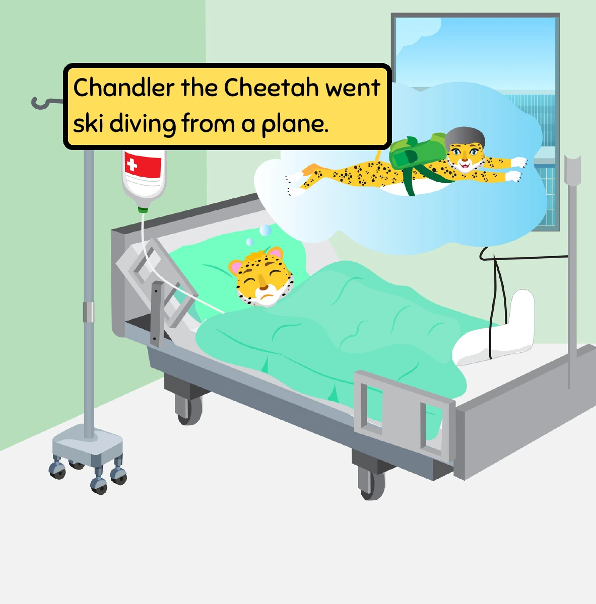 Preview page 5 of 8: Rescue Bear Goes Back in Time to Save Chandler