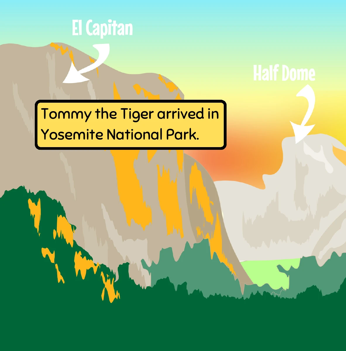 Preview page 3 of 8: Rescue Bear Goes to Yosemite to Save Tommy