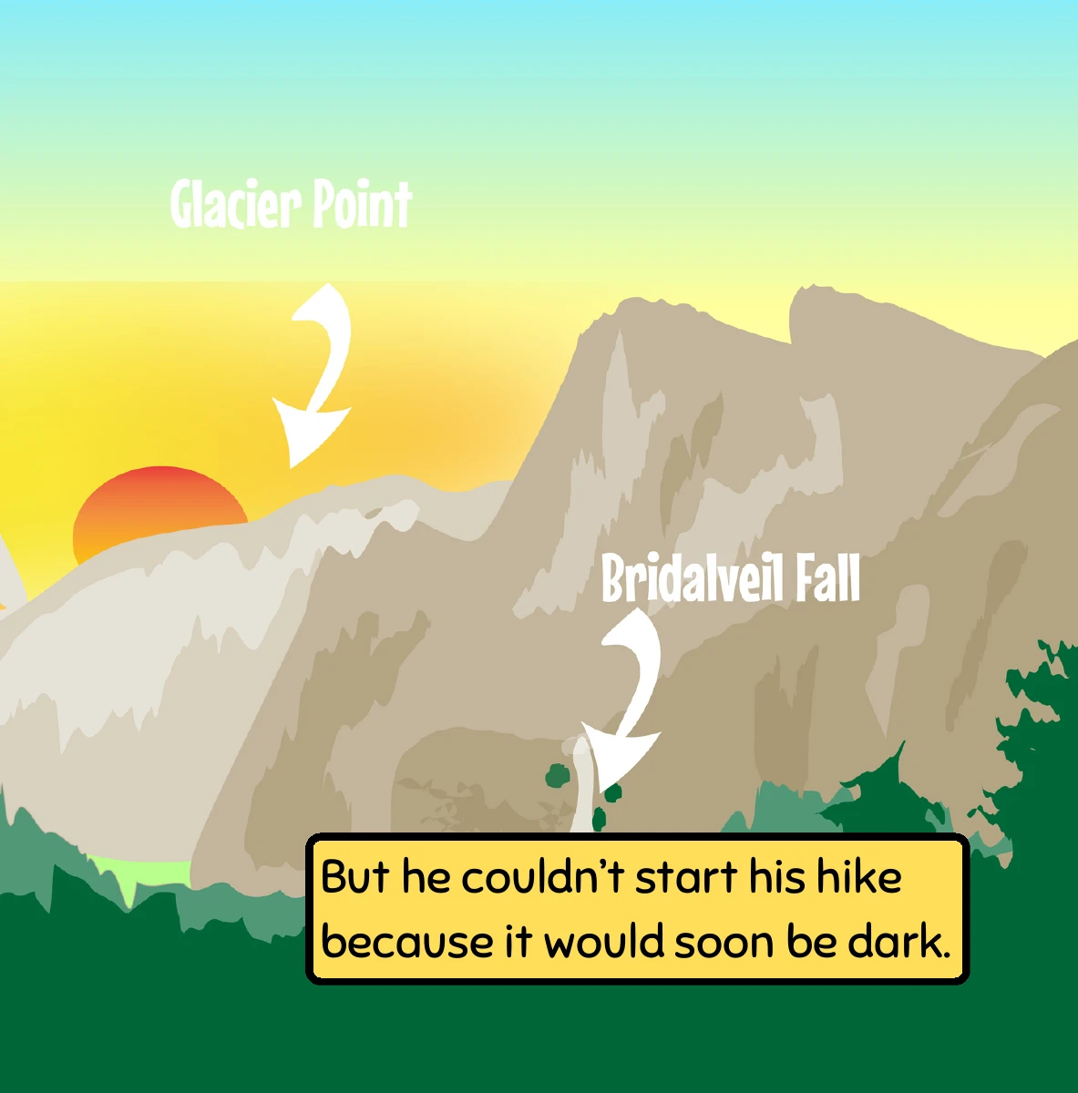 Preview page 4 of 8: Rescue Bear Goes to Yosemite to Save Tommy